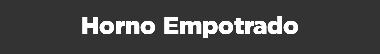 Horno Empotrado